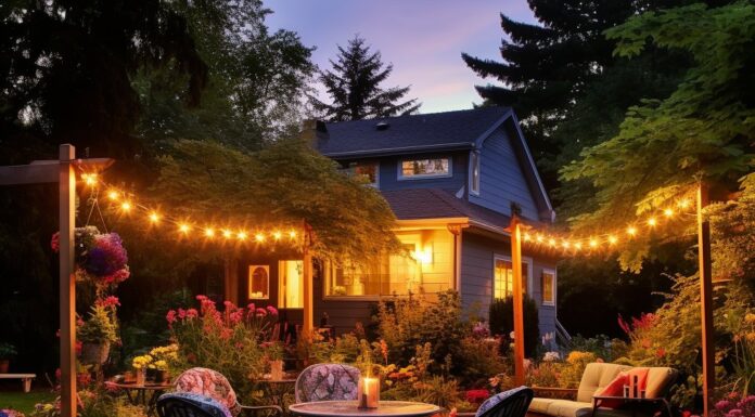 De schoonheid van een droomachtertuin