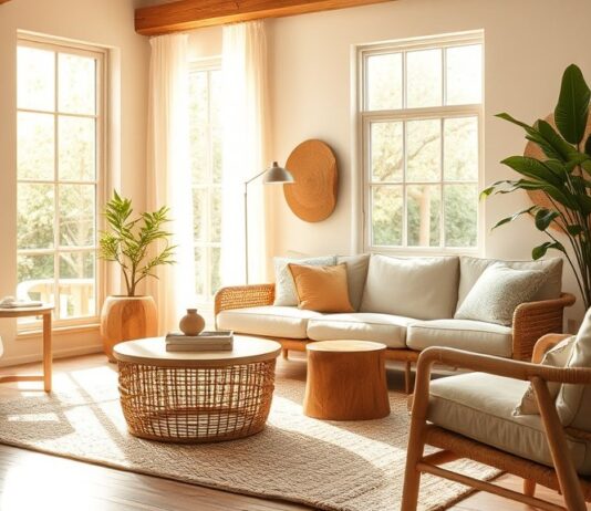 Breng de natuur naar binnen met organische meubels en materialen