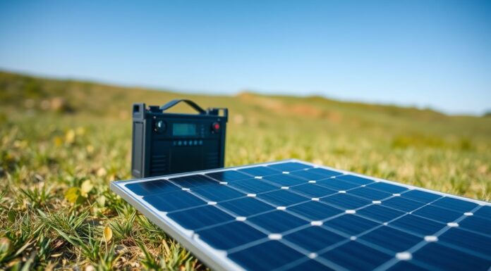 Effiziente und nachhaltige energiequellen für unterwegs